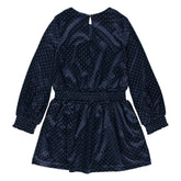 Vestido punto topitos